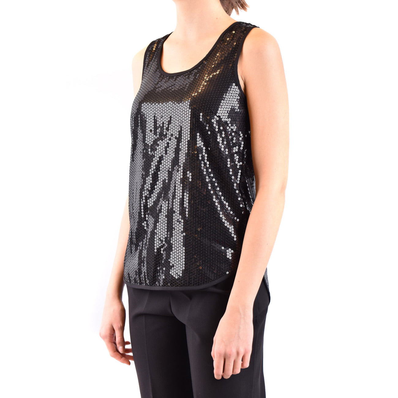 2430960 P.a.r.o.s.h. Canotta Nera Donna