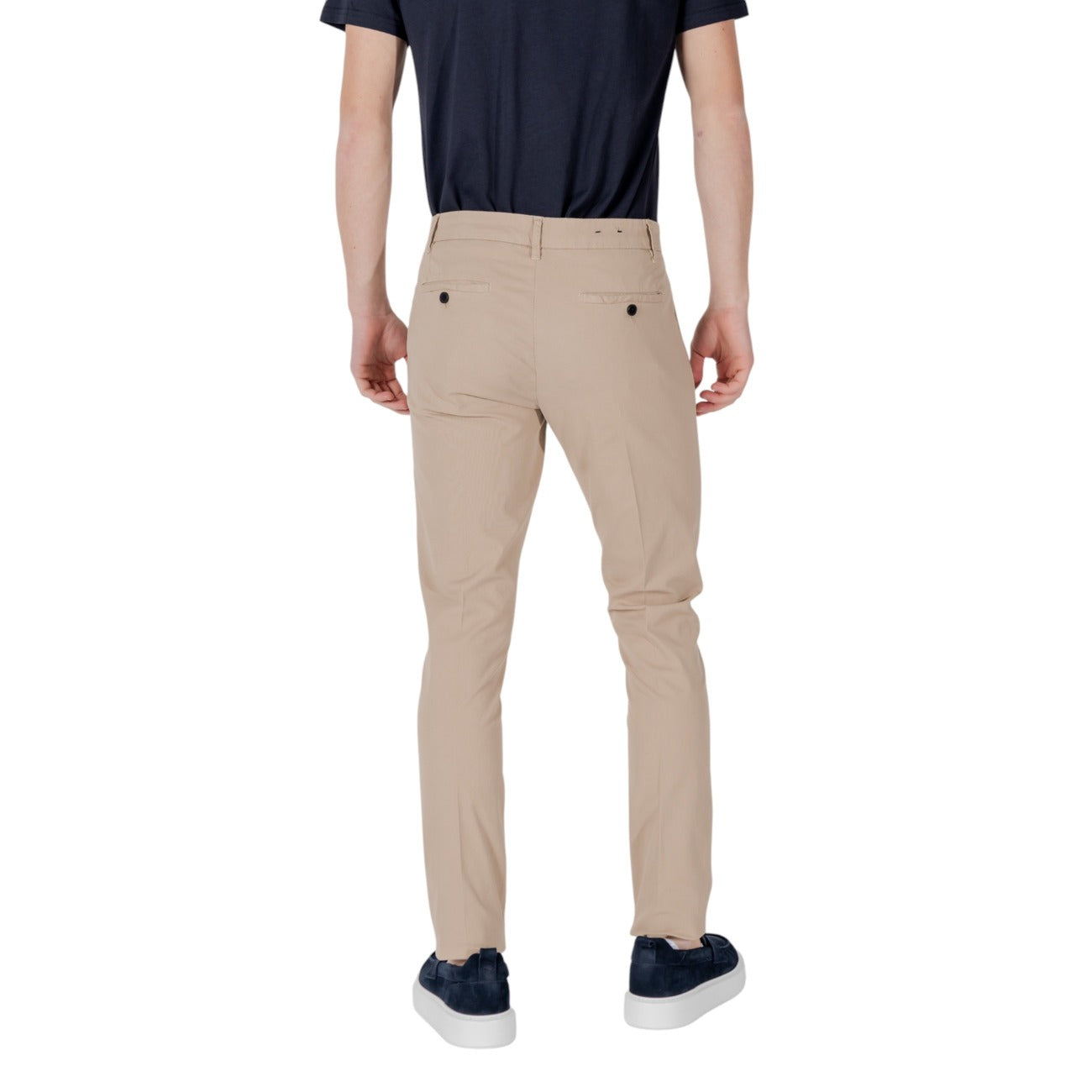 2417906 Antony Morato Pantaloni Beige Cotone Elastan Uomo