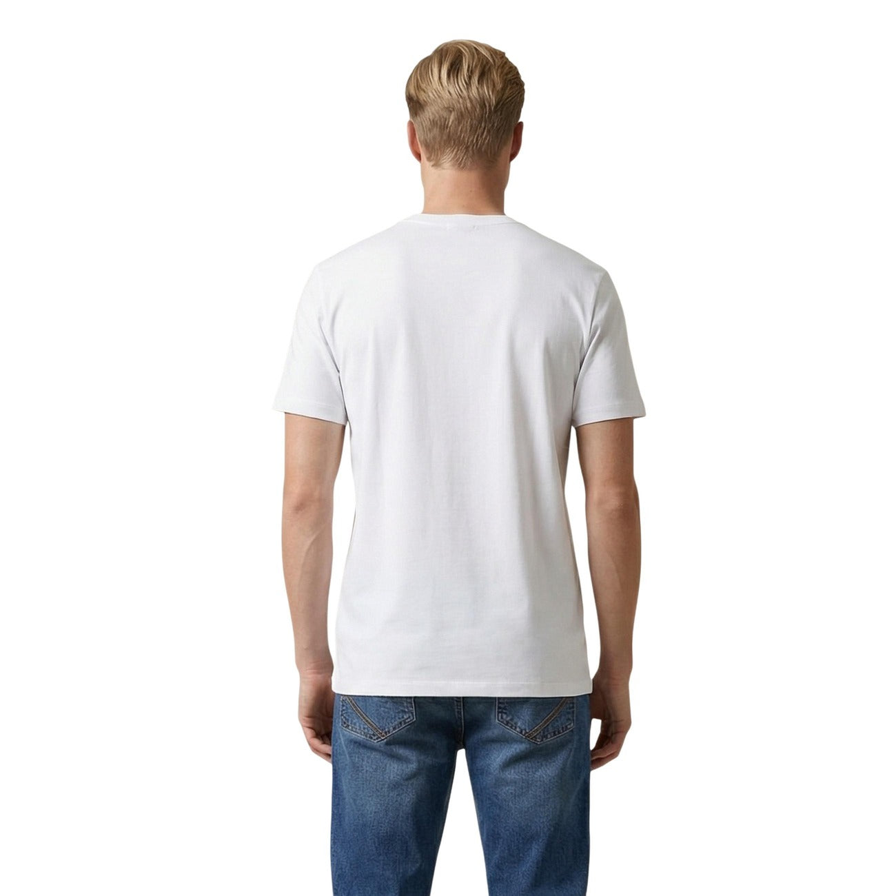 2460605 U.S. Polo Assn. T-Shirt Bianca Uomo