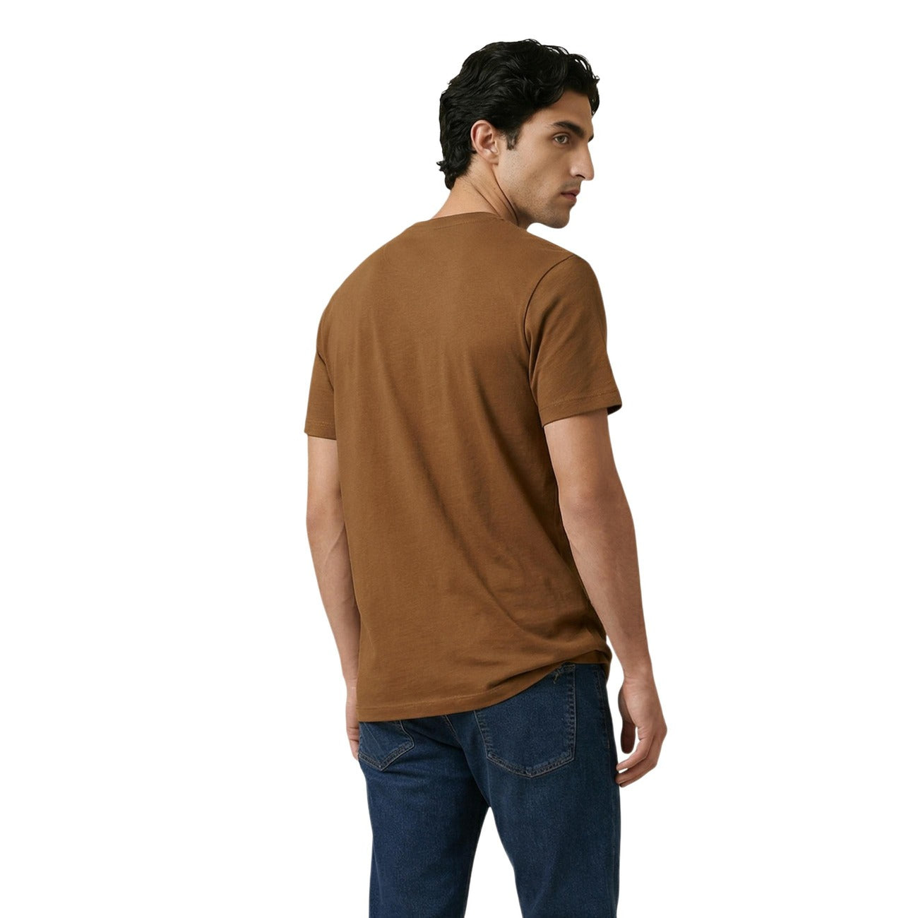 2455880 U.S. Polo Assn. T-Shirt Marrone Uomo