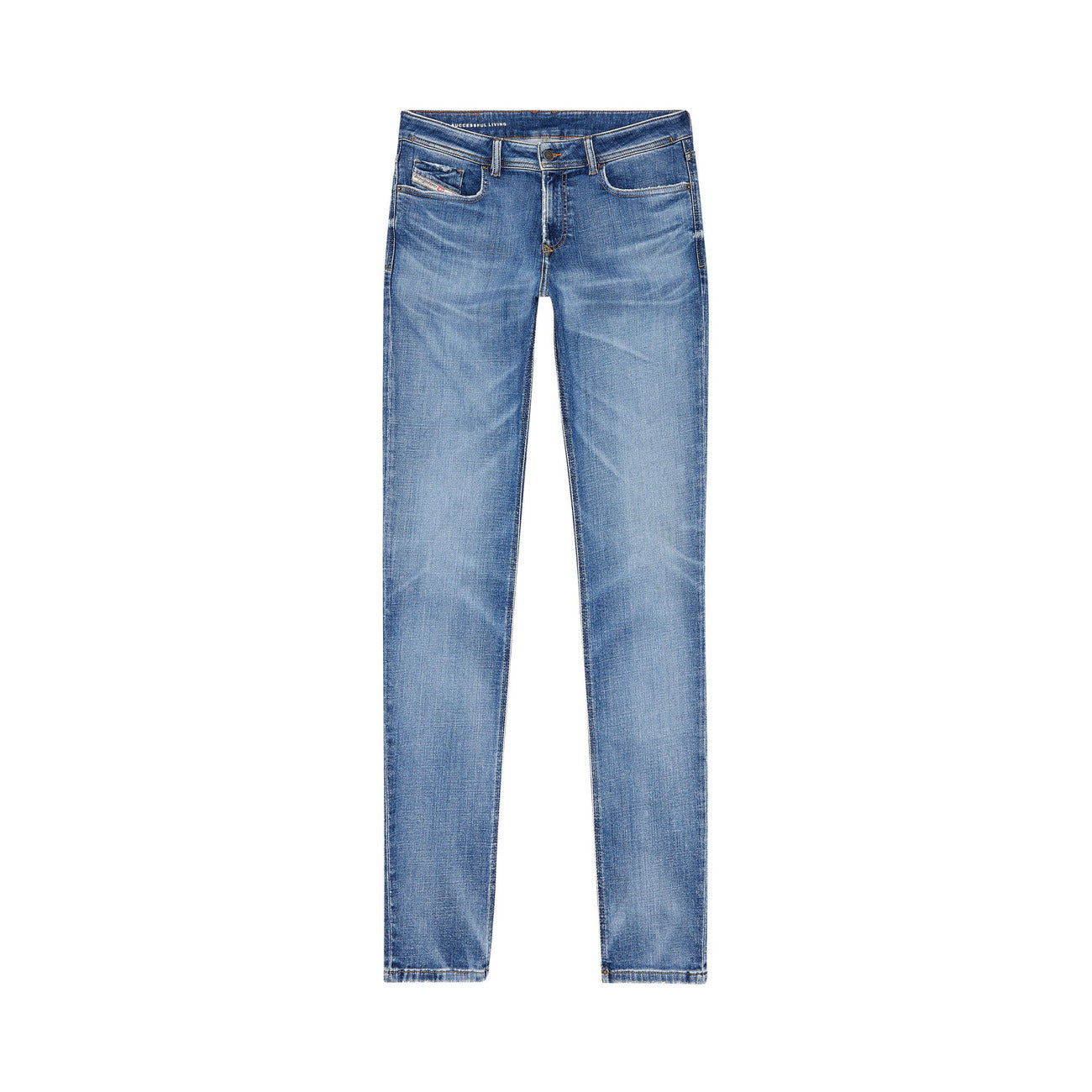 2428726 Diesel Jeans Blu Effetto Consumato Uomo