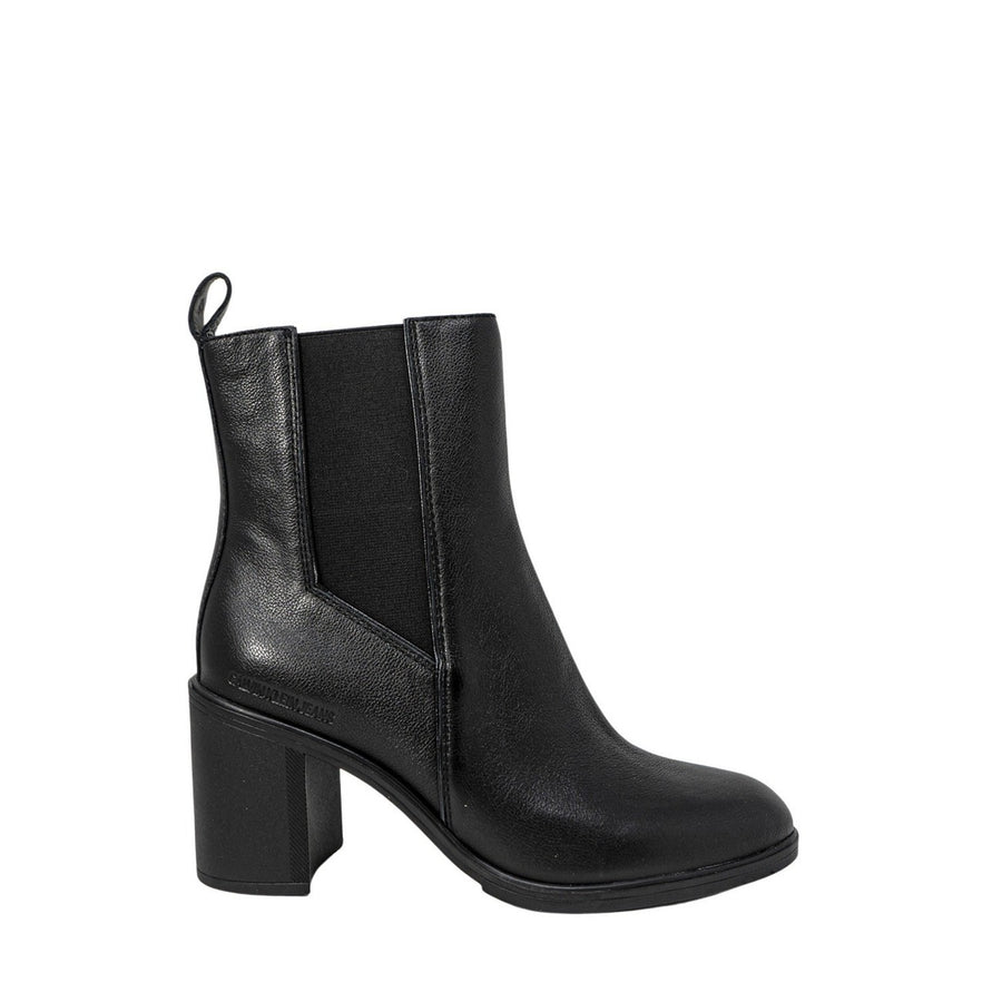 Black Heel Mid Chelsea Boot YW0YW00386 Stivali Donna
