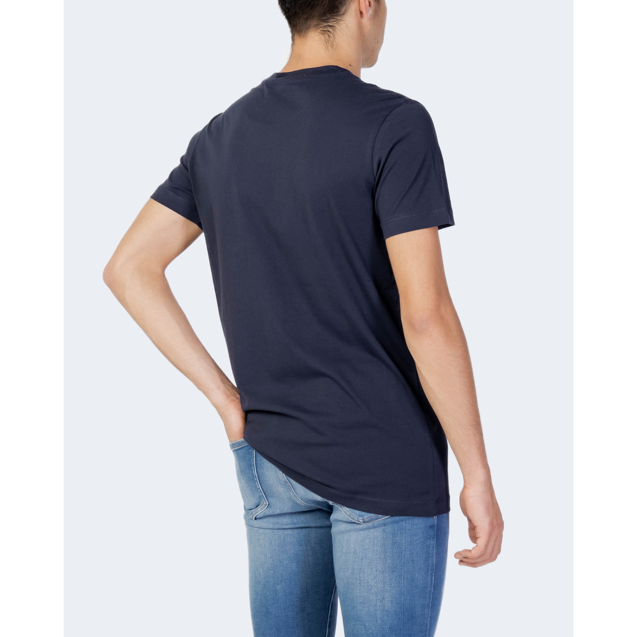362965 Calvin Klein Jeans T-Shirt Blu Stampa Uomo