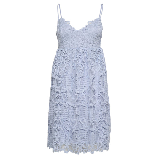 381200 Vila Clothes Abito Azzurro Donna Poliestere 100%