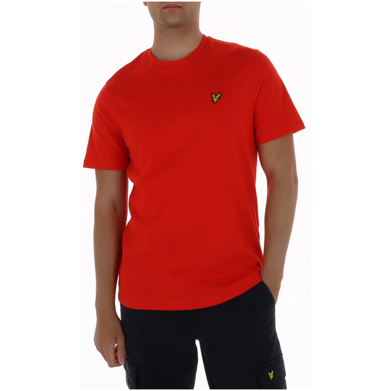 2461321 Lyle & Scott T-Shirt Arancione Uomo