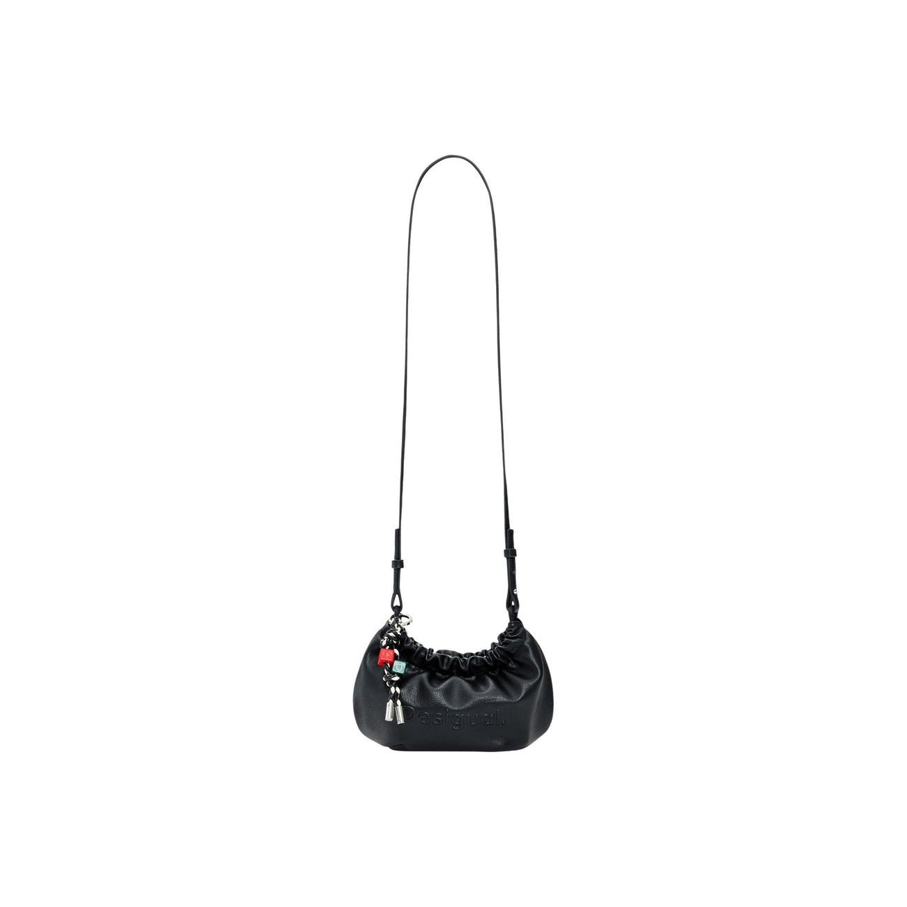 2454633 Desigual Borsa Nera Tracolla Poliestere