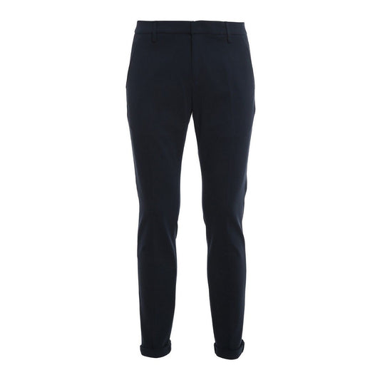 2429678 Dondup Pantaloni Blu Cotone Elastan Uomo