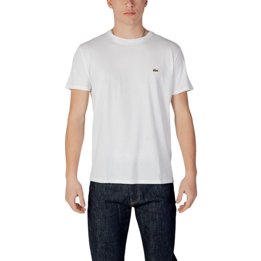 2412580 Lacoste T-Shirt Bianca Uomo