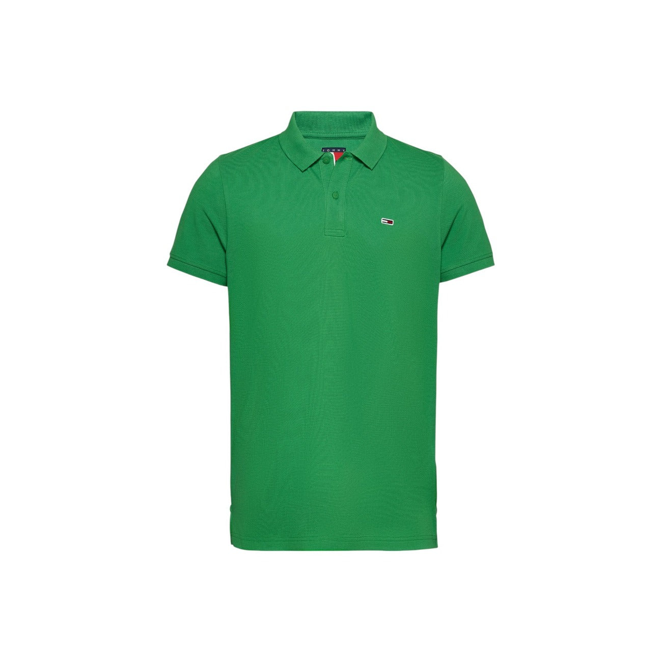 2409263 Tommy Hilfiger Jeans Polo Verde Uomo