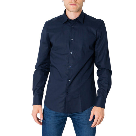 308279 Antony Morato Camicia Blu Uomo