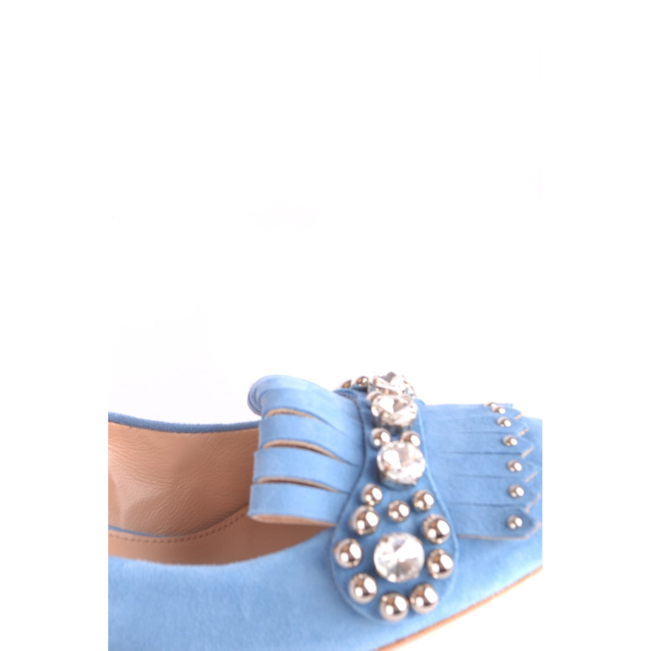489374 Ninalilou Scarpe Décolleté Azzurro Donna Primavera/Estate