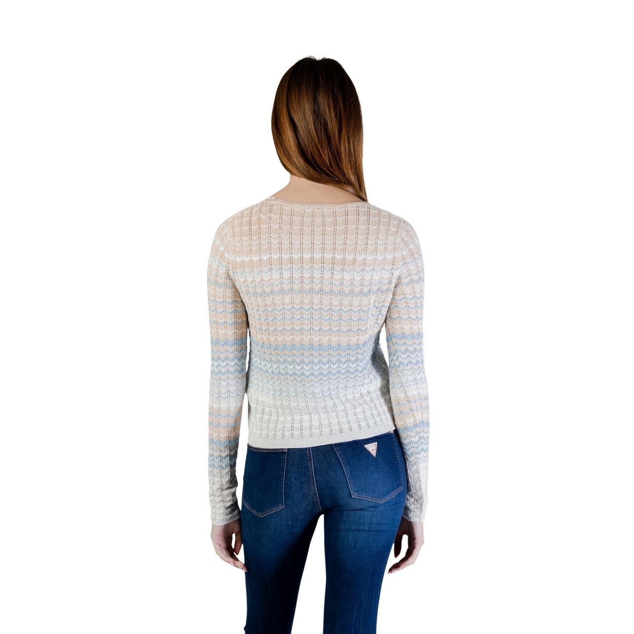 484051 Guess Cardigan Beige Lurex Donna
