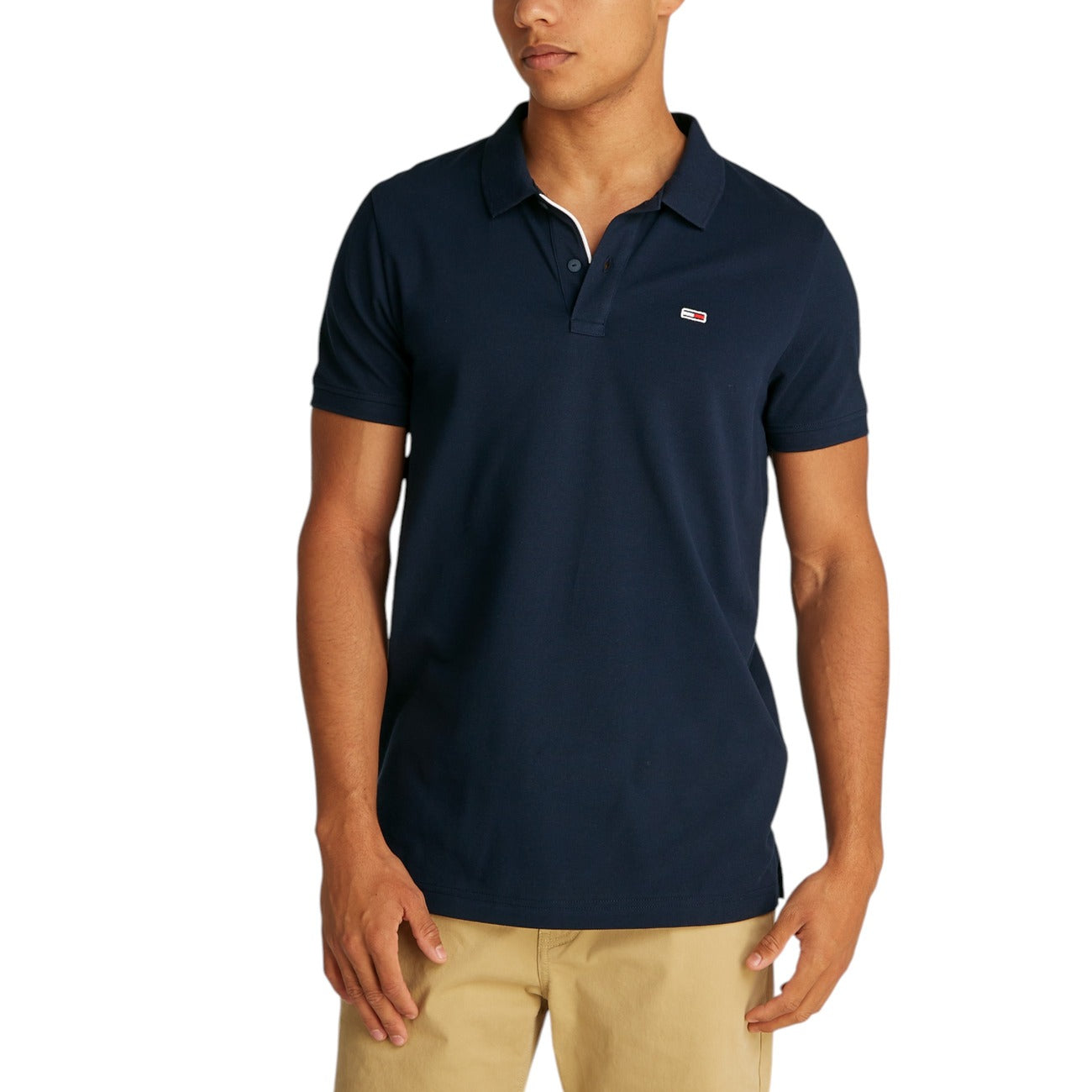 2409297 Tommy Hilfiger Jeans Polo Blu Uomo