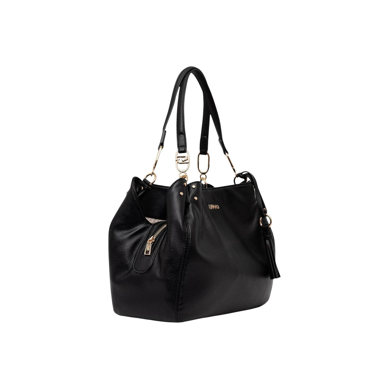 2456181 Liu Jo Borsa Nera Mano Poliuretano