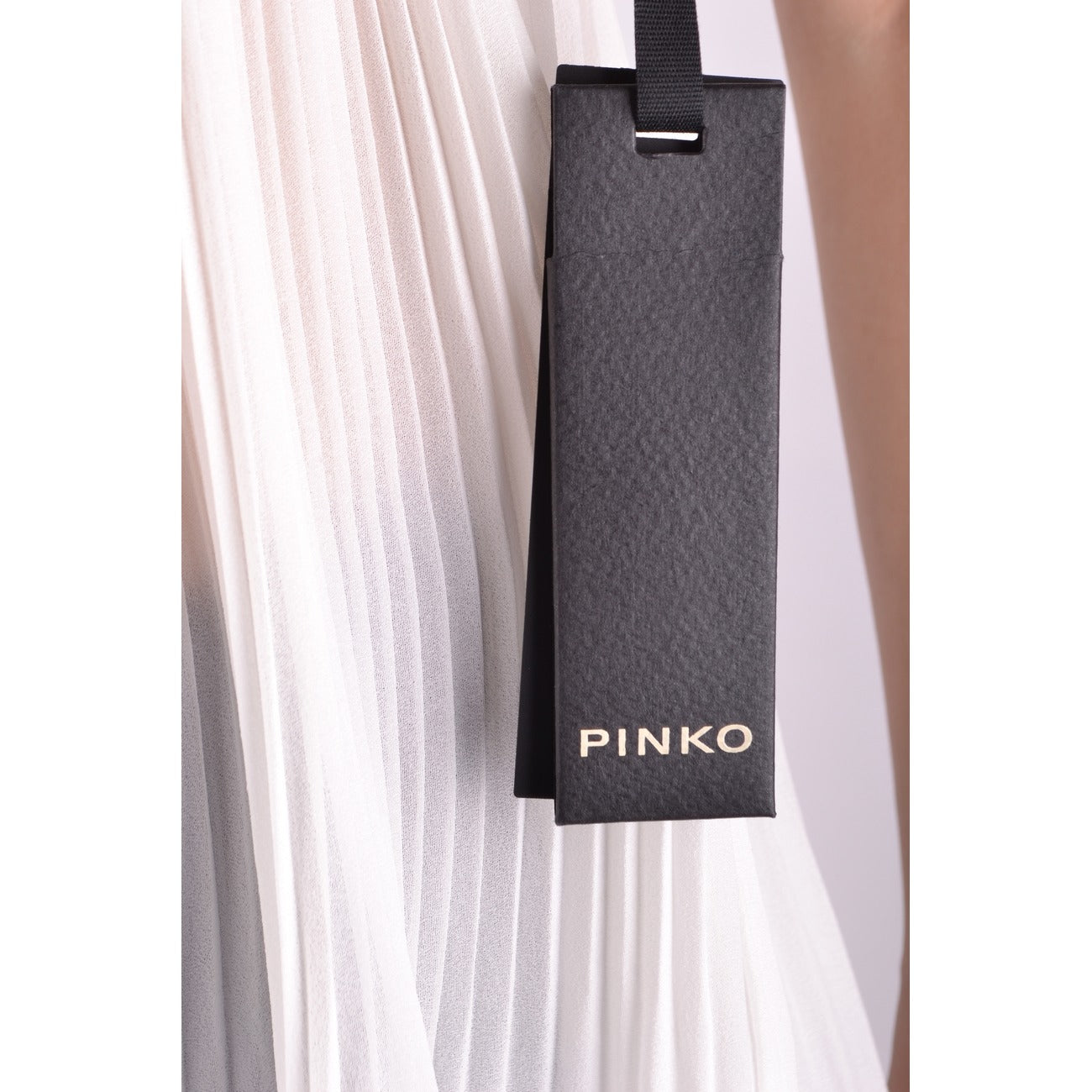 2423063 Pinko Top Bianco con Spalline Donna