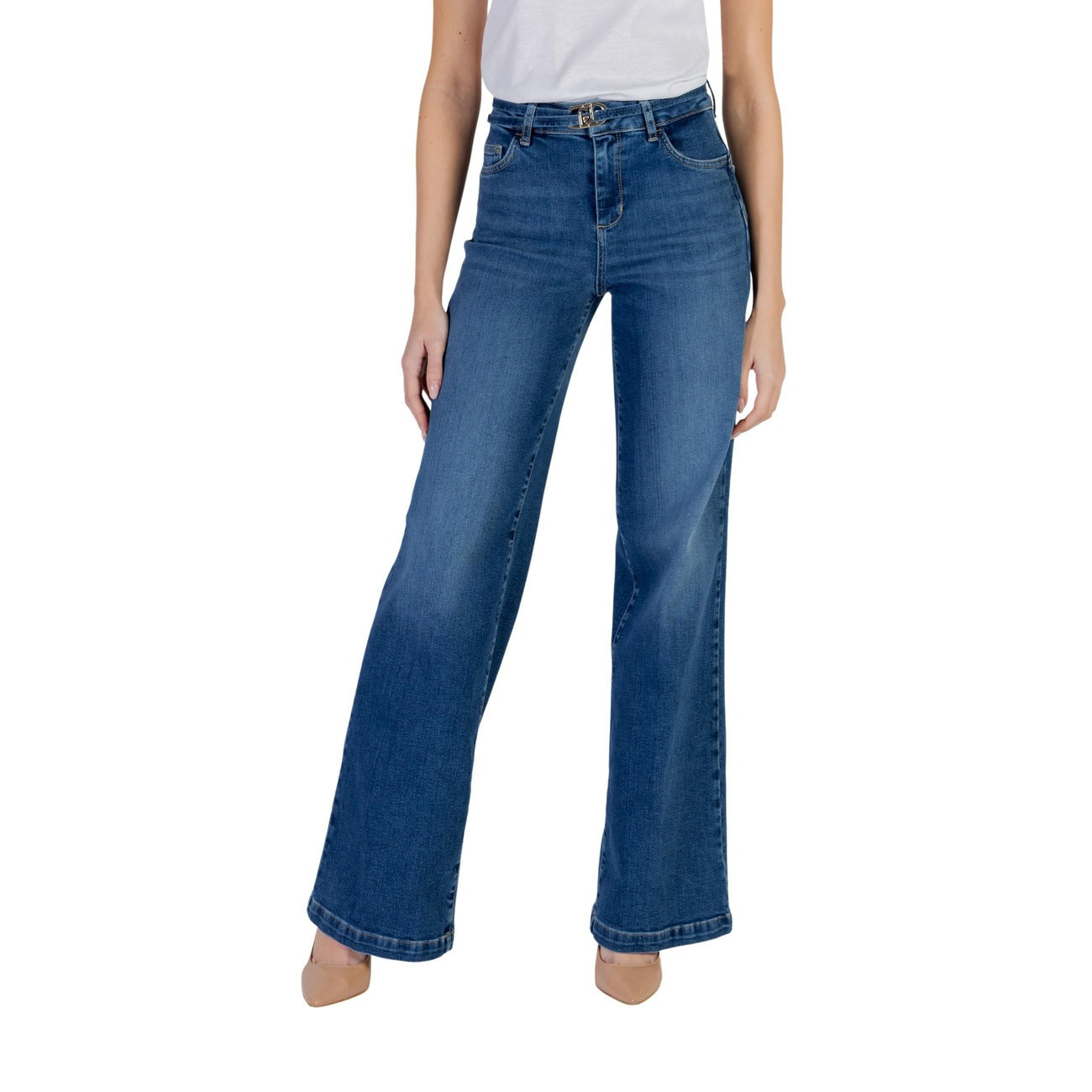 505419 Liu Jo Jeans Blu Cotone Donna