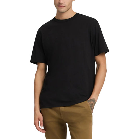 2458121 Replay T-Shirt Nera 100% Cotone Uomo
