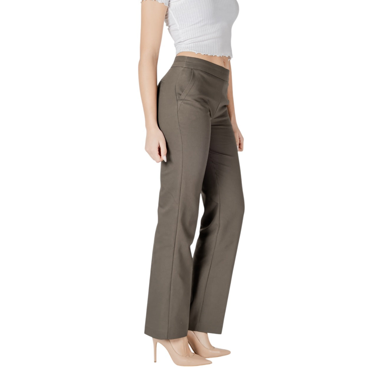 485261 Morgan De Toi Pantaloni Verdi Donna Primavera/Estate