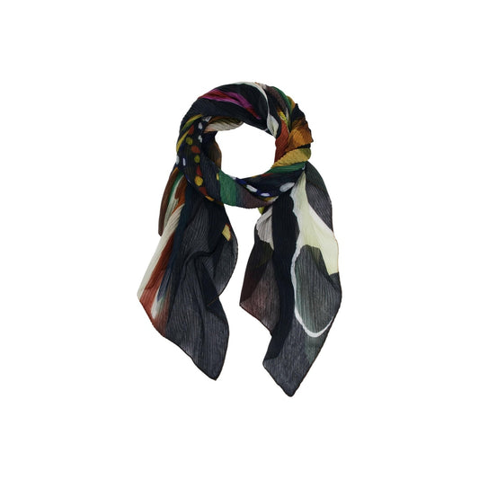 2452959 Desigual Sciarpa Nero Multicolor Donna