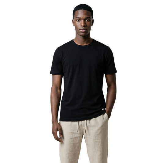 2455569 Gianni Lupo T-Shirt Nera Uomo