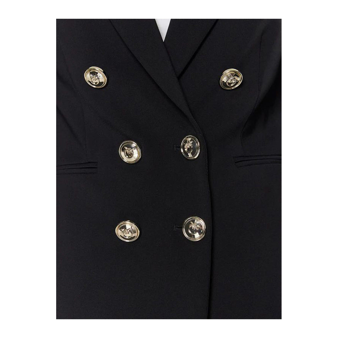 2423389 Pinko Giacca Nera Donna Viscosa 67% Bavero