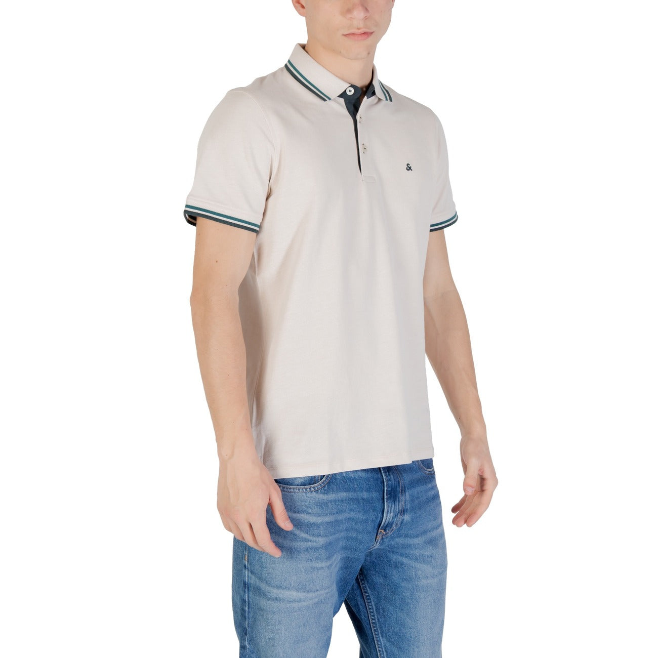 2420655 Jack & Jones Polo Beige Uomo