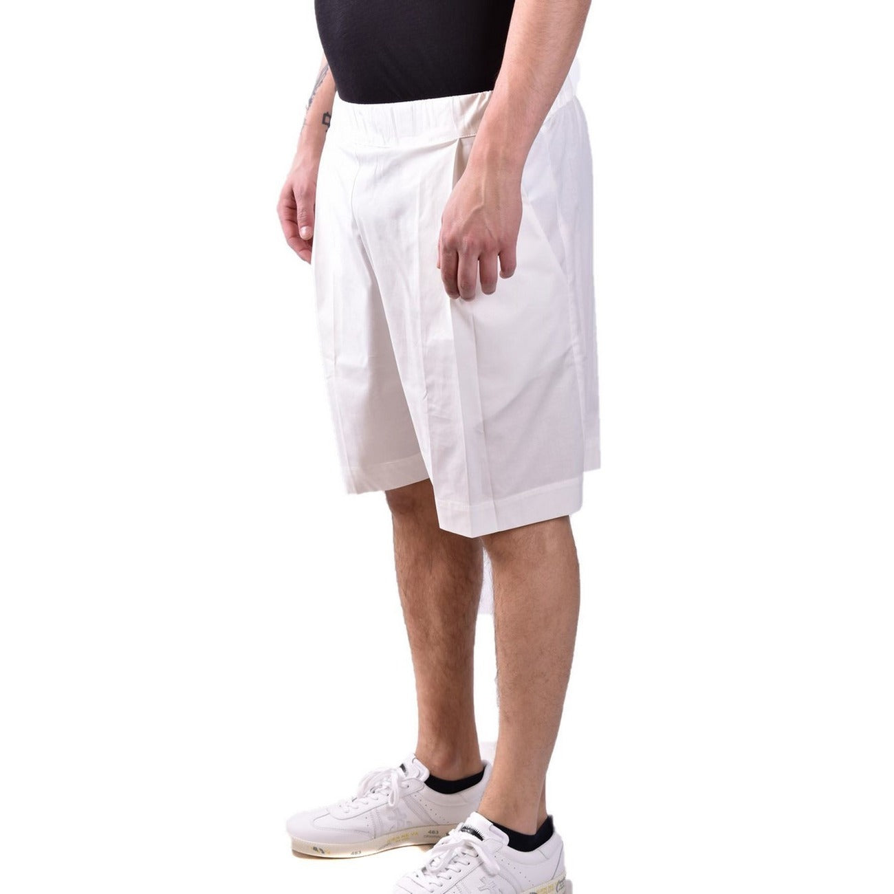 2443822 Laneus Bermuda Bianco Uomo