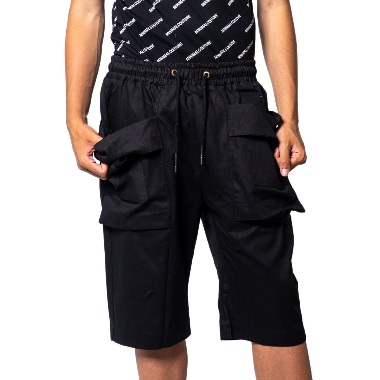 174600 Minimal Bermuda Nero Uomo
