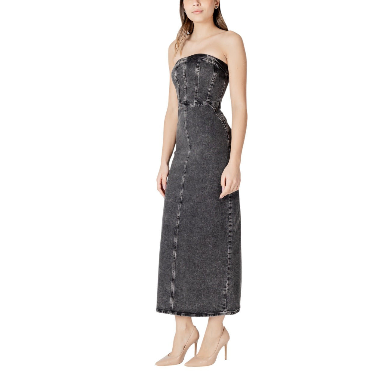 484323 Ichi Abito Nero Donna Primavera/Estate