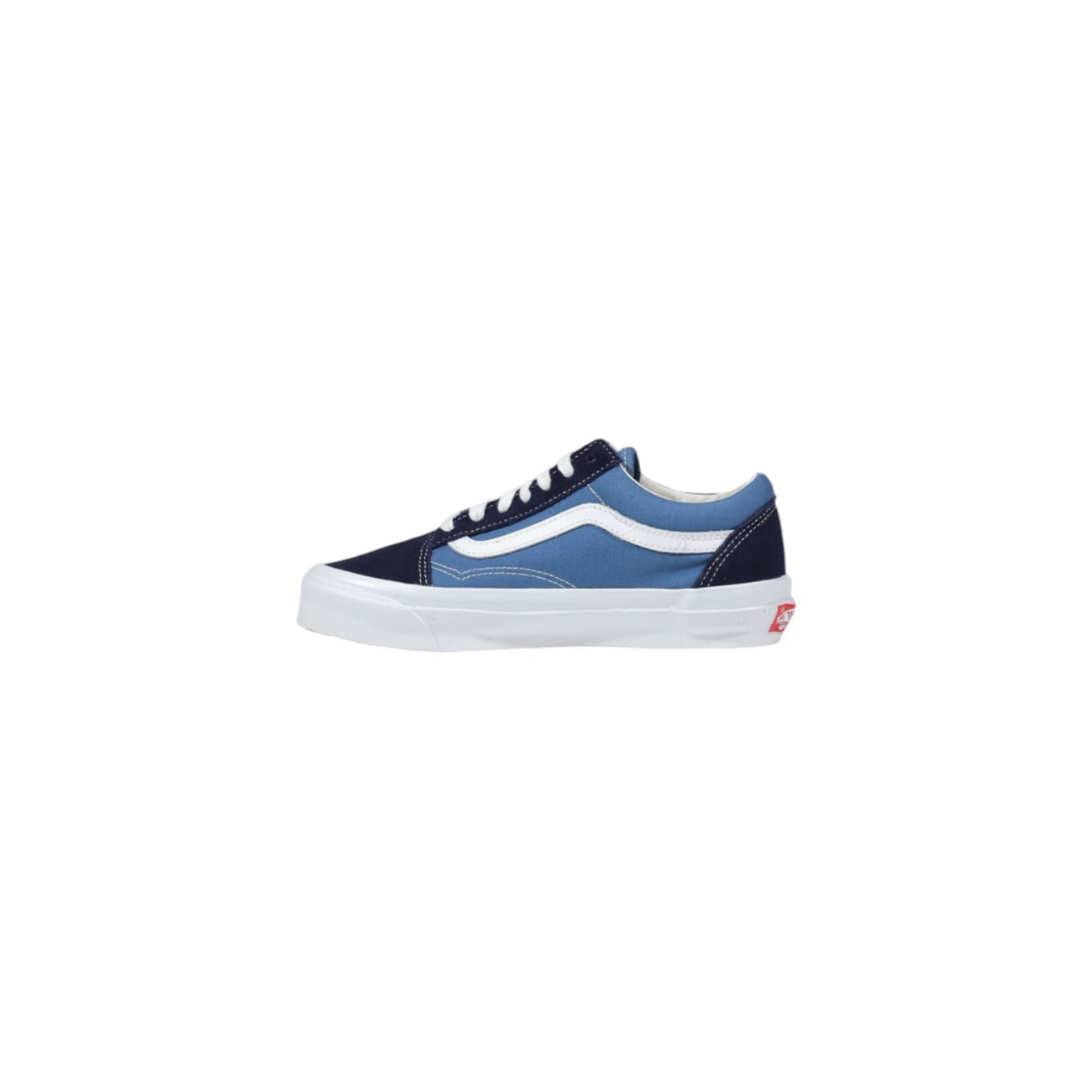 2420077 Vans Sneakers Blu Camoscio Colorato Uomo