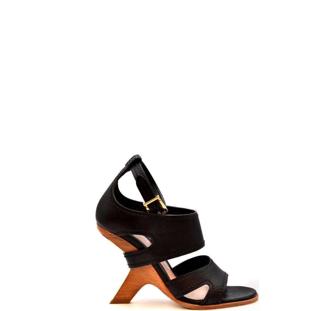 488545 Alexander McQueen Sandali Nero Donna Primavera/Estate