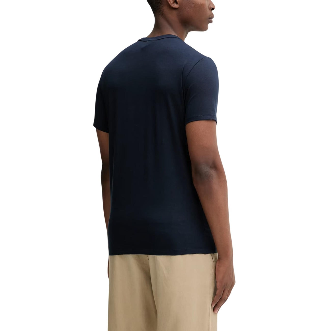 2451854 Calvin Klein T-shirt Blu Elastan Uomo