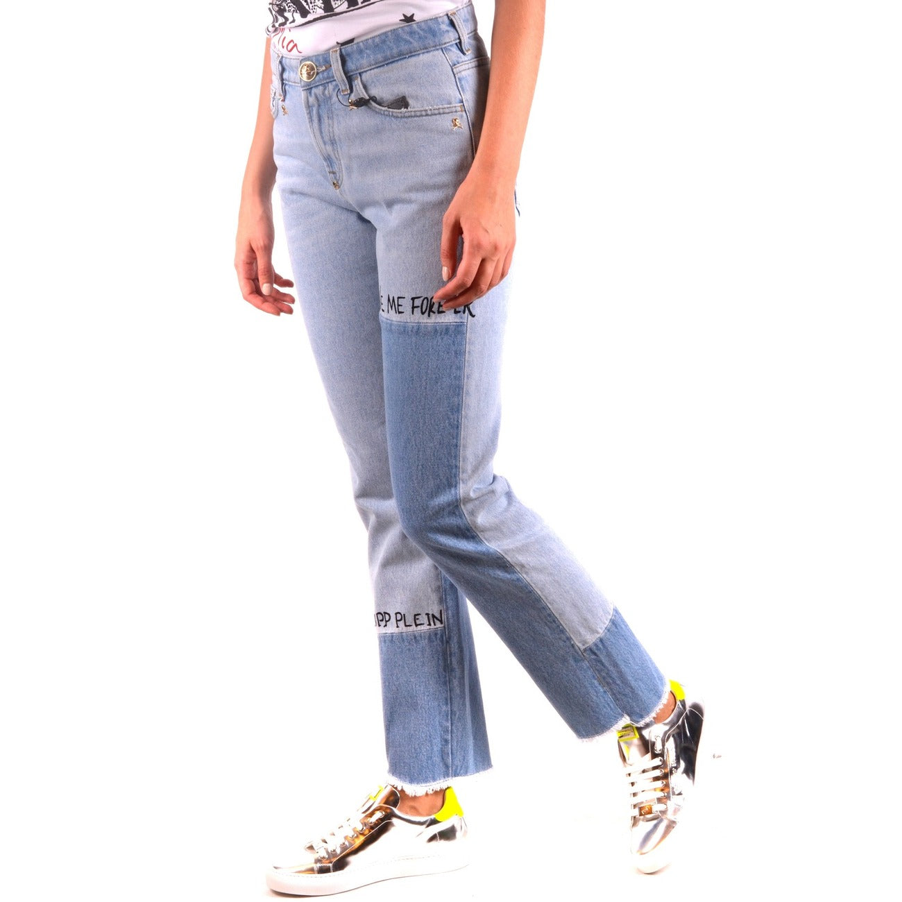 487468 Philipp Plein Jeans Azzurri Donna Primavera/Estate