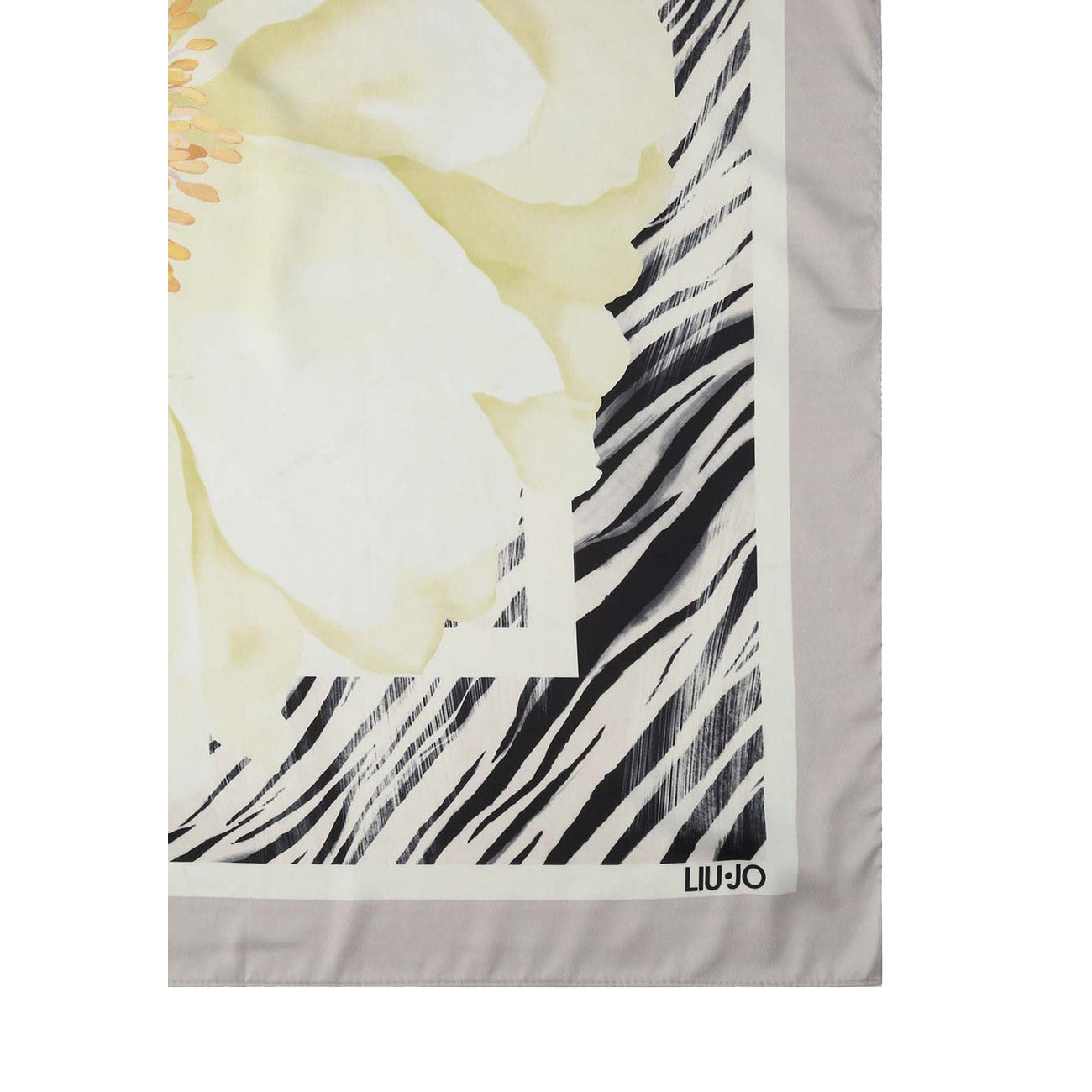 2450607 Liu Jo Sciarpa Grigio Stampa Donna