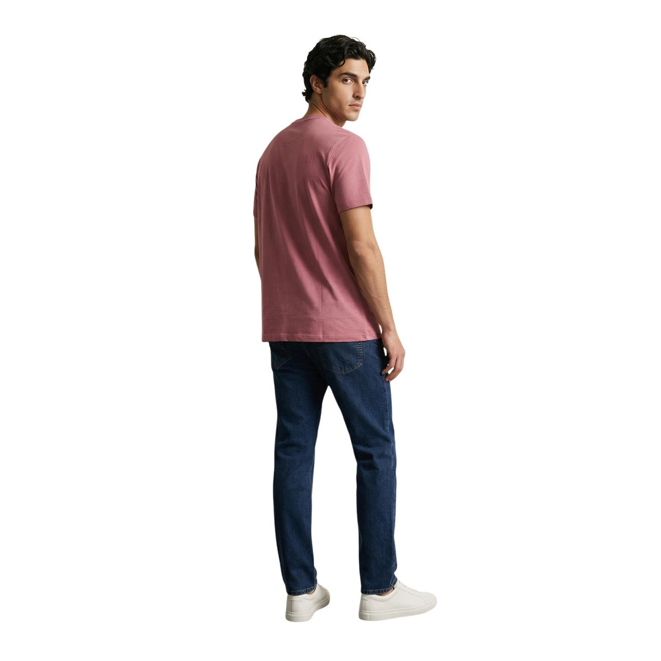 2455896 U.S. Polo Assn. T-Shirt Rosa Uomo