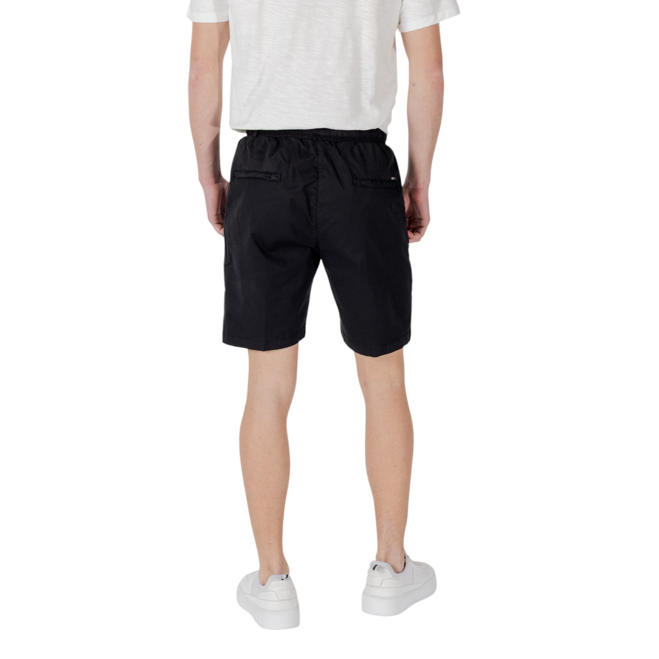2417942 Gianni Lupo Bermuda Nero Uomo