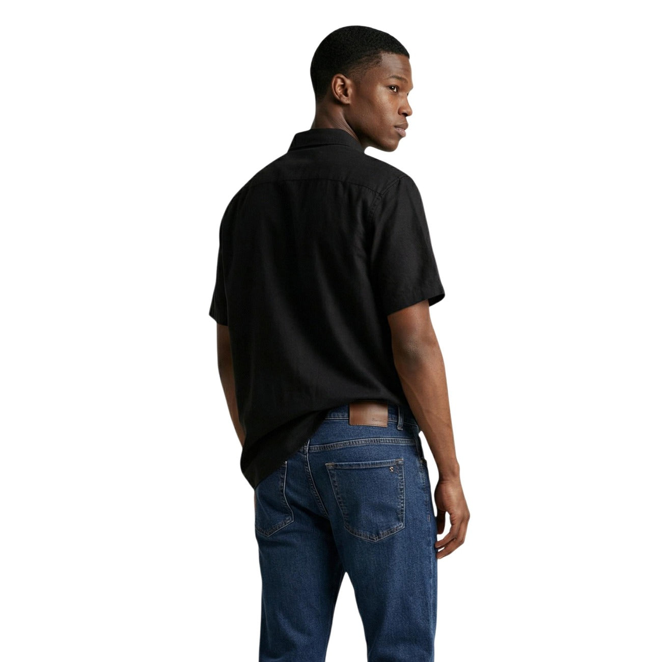 2456327 Calvin Klein Jeans Camicia Nero Uomo