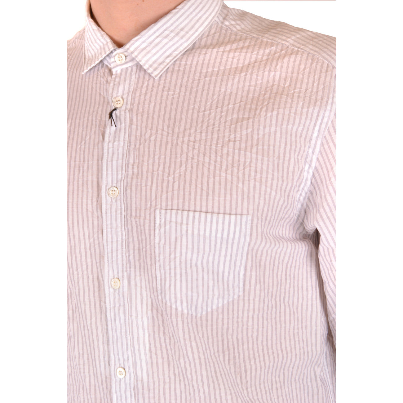 2431419 Neil Barrett Camicia Bianco Maniche Lunghe Uomo