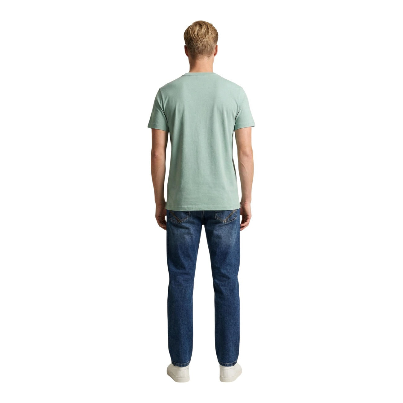 2460521 U.S. Polo Assn. T-Shirt Verde Uomo