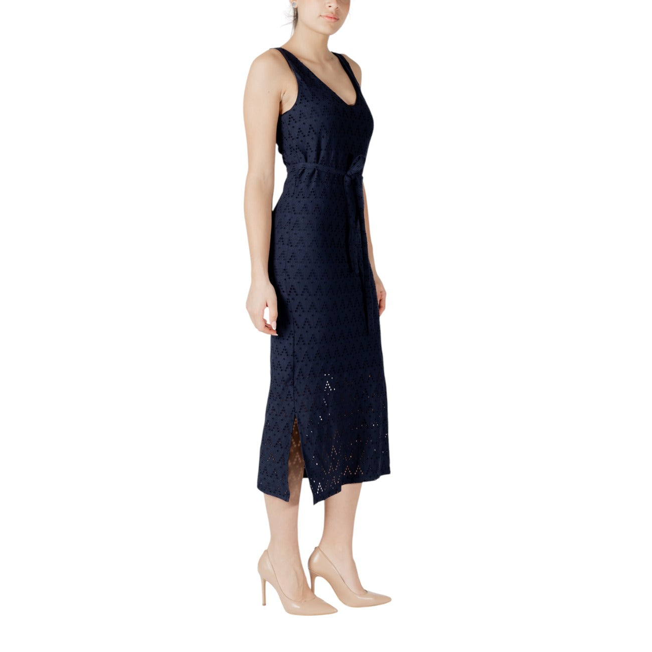 485719 Vila Clothes Abito Blu Donna Primavera/Estate