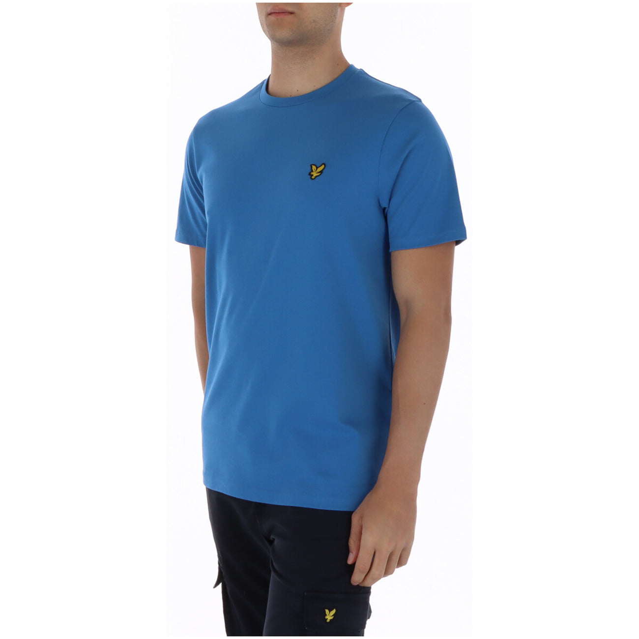 2461326 Lyle & Scott T-Shirt Azzurro Uomo
