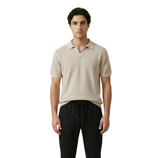 2457499 Gianni Lupo Polo Beige Uomo