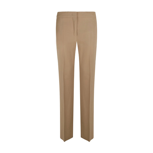 493821 Maxmara Pantaloni Beige Lana Donna Primavera/Estate