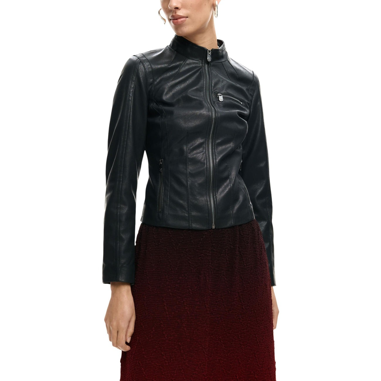 506327 Desigual Giacca Nero Donna Primavera/Estate