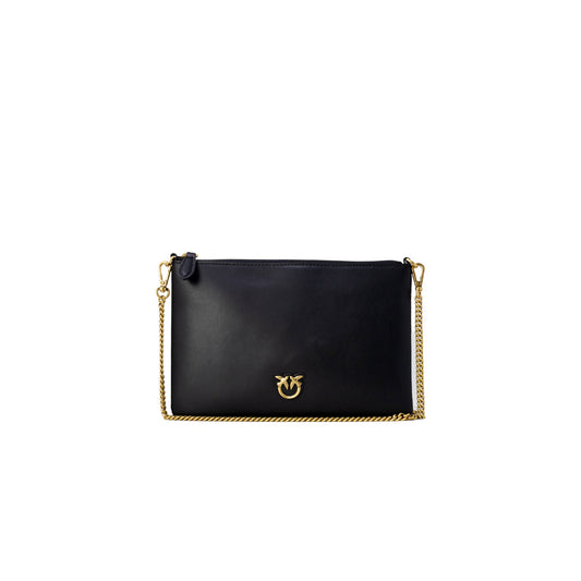 428196 Pinko Borsa Tracolla Nera Ecopelle Cerniera Donna