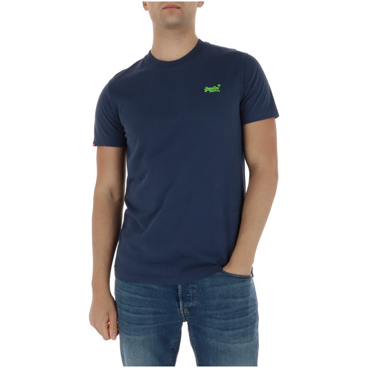 2456674 Superdry T-Shirt Blu Uomo