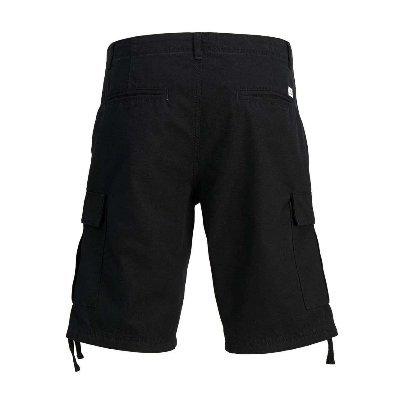 2225243 Jack & Jones Bermuda Nero Multipocket Uomo
