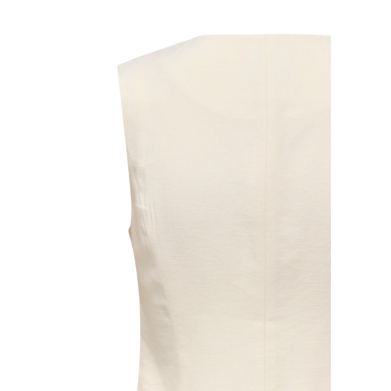 517466 Only Gilet Beige Smanicato Donna