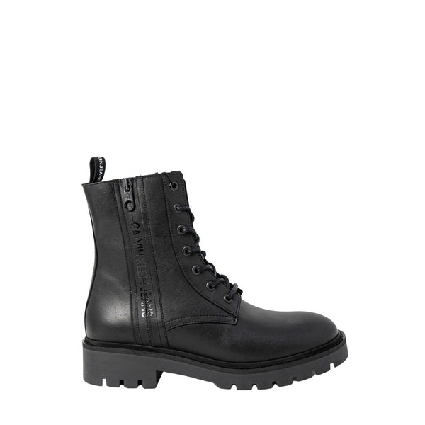 Combat Boot Logo Tape Yw0yw00417 Stivali Donna