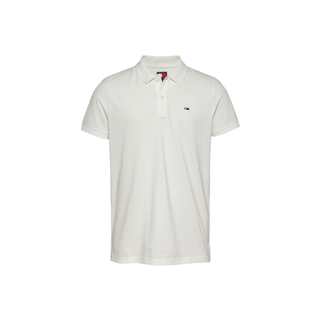 2409289 Tommy Hilfiger Jeans Polo Bianco Uomo